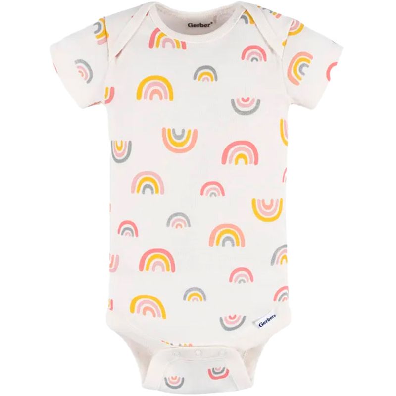 Mameluco-blanco-con-estampado-de-arcoiris-para-bebe-niña-104735664