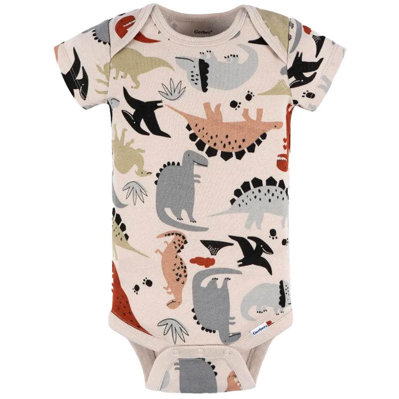 Mameluco-beige-con-estampado-de-dinosaurios-para-bebe-niño-104735685