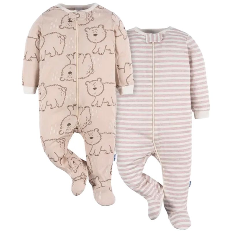 Set-para-2-pijamas-bicolor-con-estampado-para-bebe-niño-104735813