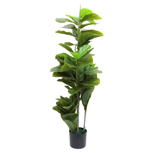 Planta artificial hojas de violín 120 cm