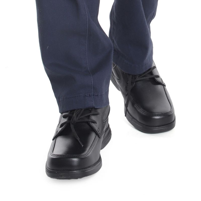 Calzado de vestir escolar Hush Puppies negro para niño Siman