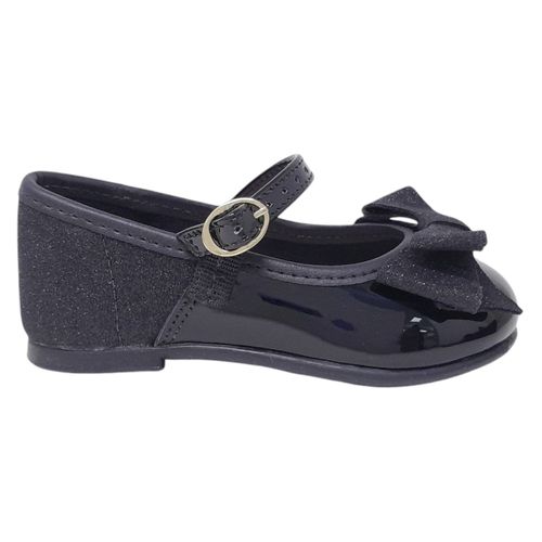 Zapato casual Orange negro para niña bebé