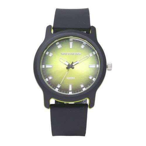 Reloj Skechers análogo caucho negro para hombre