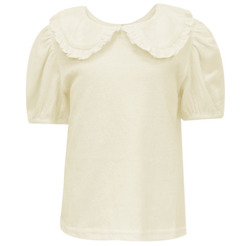 Blusa-beige-solido-para-niña-104567420
