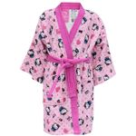 Bata-de-baño-rosada-con-estampado-de-Hello-Kitty-para-niña-104735939