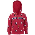 Sudadera-roja-con-estampado-de-Mickey-para-niño-104750575