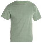 Camiseta-verde-con-cuadros-para-niño-104760129