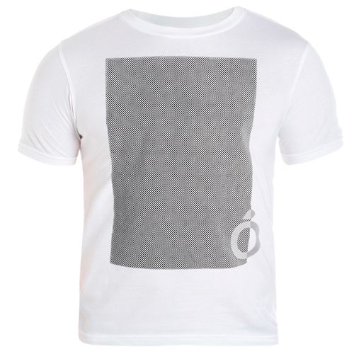 Camiseta blanca con estampado para niño