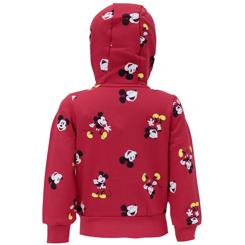 Sudadera-roja-con-estampado-de-Mickey-para-niño-104750575