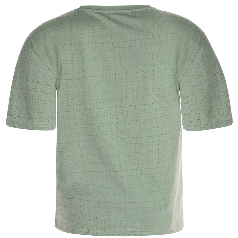 Camiseta-verde-con-cuadros-para-niño-104760129