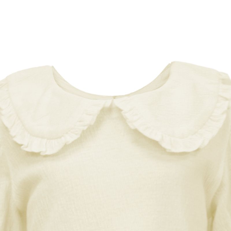 Blusa-beige-solido-para-niña-104567420