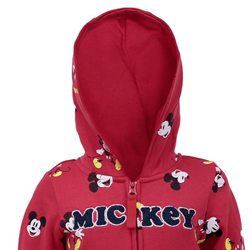 Sudadera-roja-con-estampado-de-Mickey-para-niño-104750575