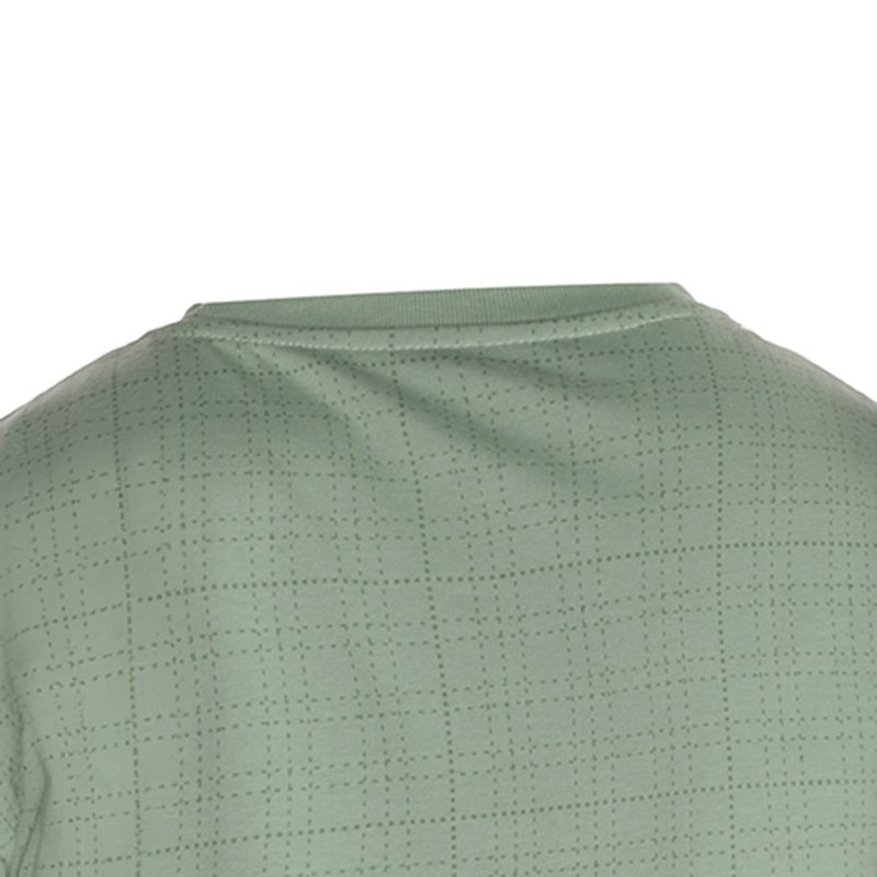 Camiseta-verde-con-cuadros-para-niño-104760129