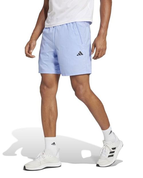 Short deportivo Adidas celeste sólido para hombre