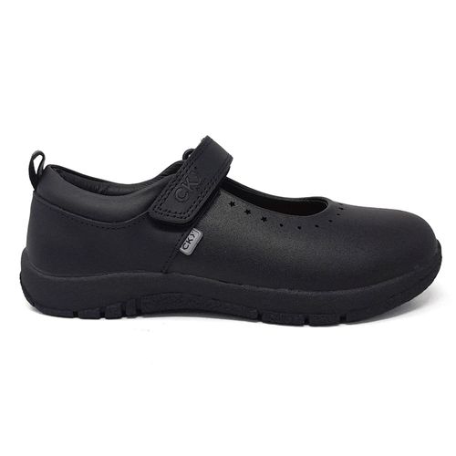 Zapato de vestir escolar Colloky negro para niña
