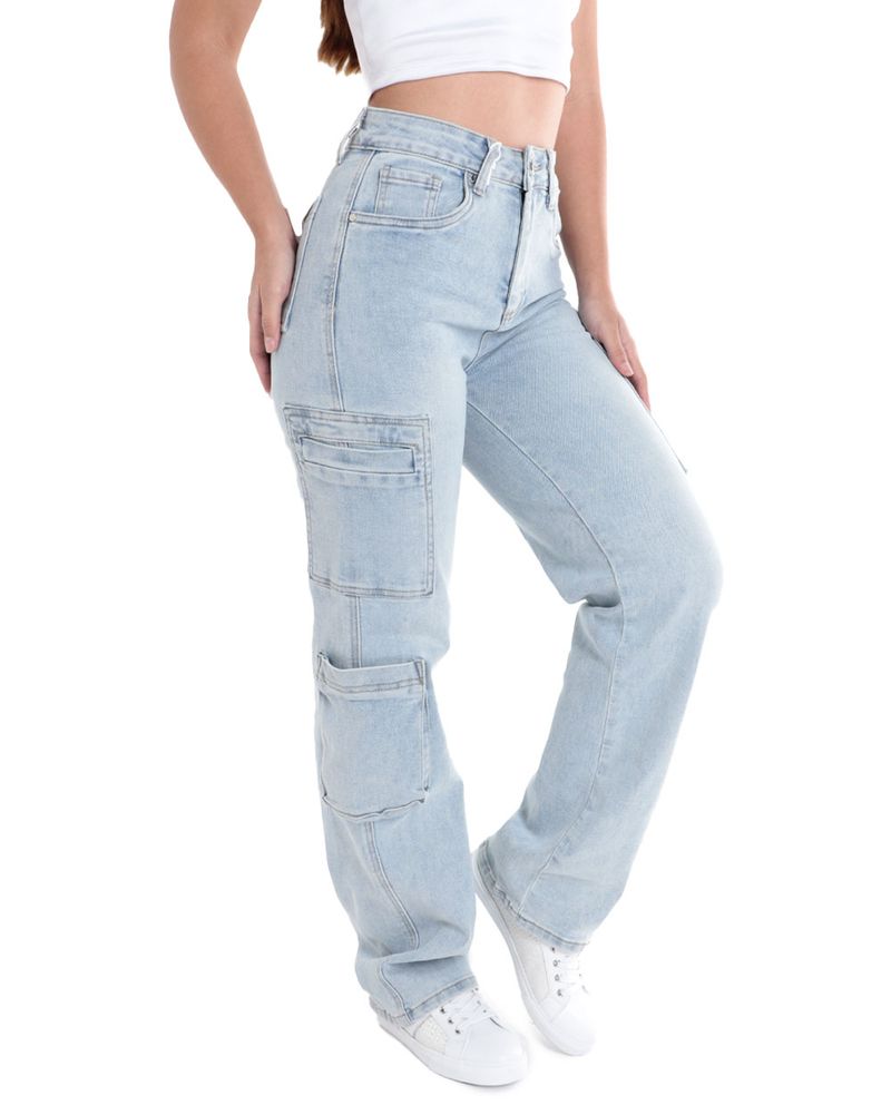 104738534-Jeans-Most-Wanted-cargo-azul-claro-de-cintura-alta-para-mujer