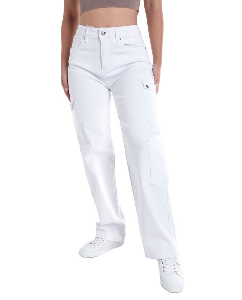 104738542-Jeans-Most-Wanted-cargo-blanco-de-cintura-alta-para-mujer