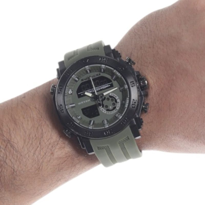 104789311-Reloj-Skechers-analogo-digital-de-poliuretano-verde-para-hombre