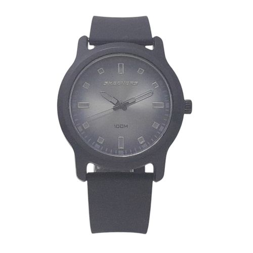 Reloj Skechers análogo de caucho negro para hombre