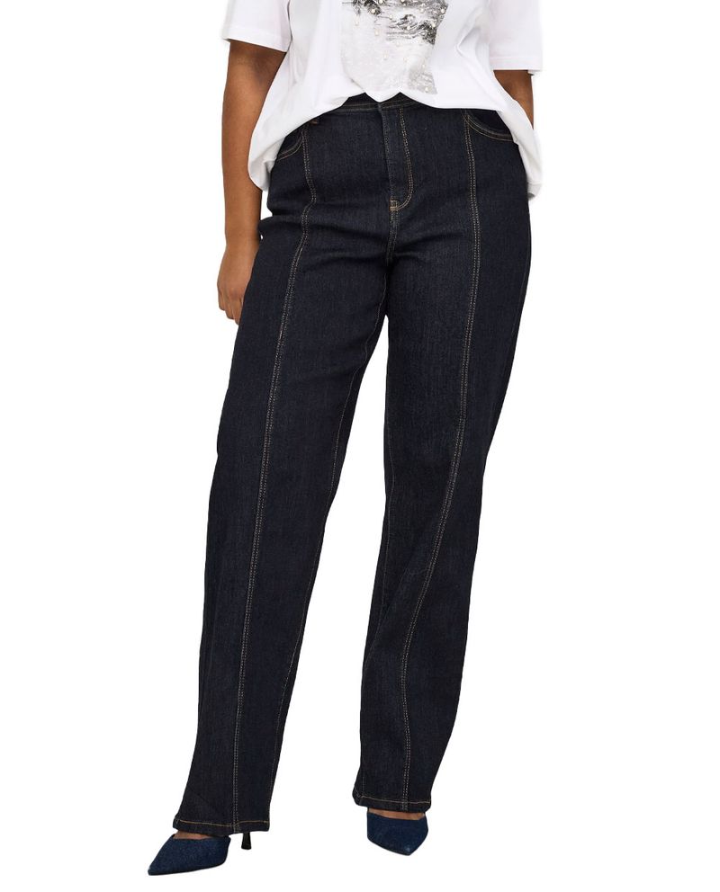 104797912-Jeans-Only-Carmakoma-slim-azul-de-cintura-media-para-mujer