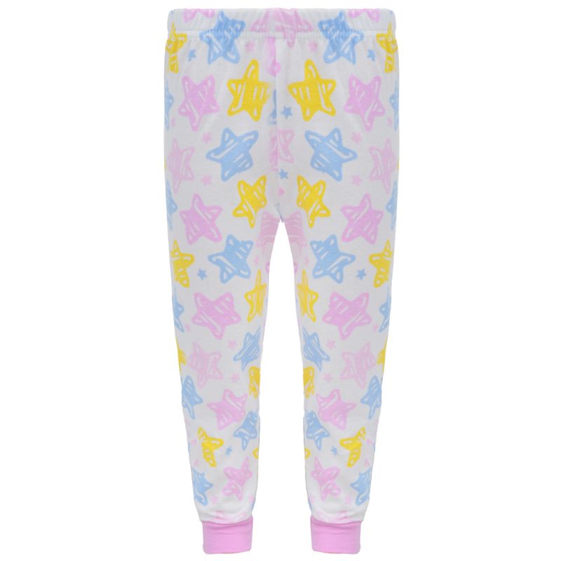 Pijama-2-piezas-bicolor-con-estampado-de-bluey-para-niña