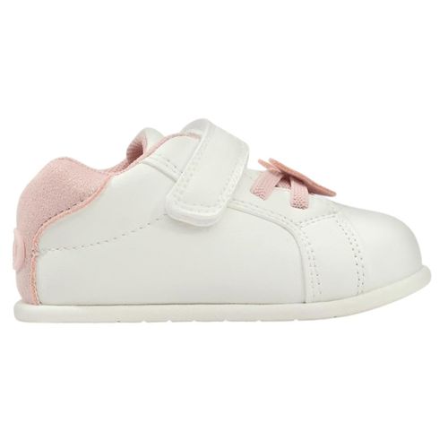 Zapato casual Colloky blanco para niña bebé