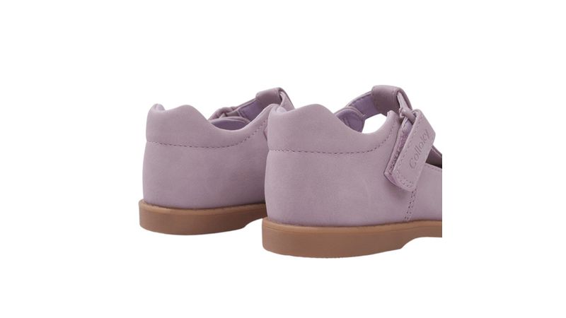 Zapato casual Colloky morado para niña bebé
