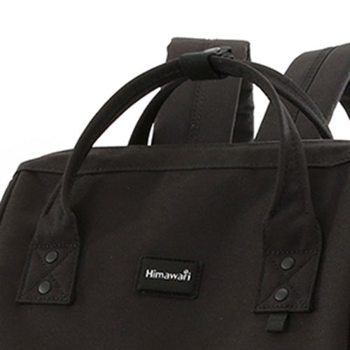 Mochila Himawari Zinnia negra 13"