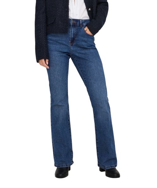 Jeans JDY lavado medio de cintura media para mujer