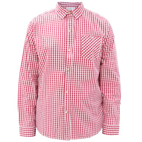 Camisa bicolor a cuadros para niño