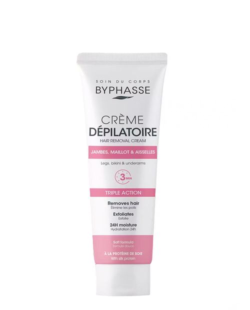 Crema Depilatoria Con Proteína De Seda 125ml