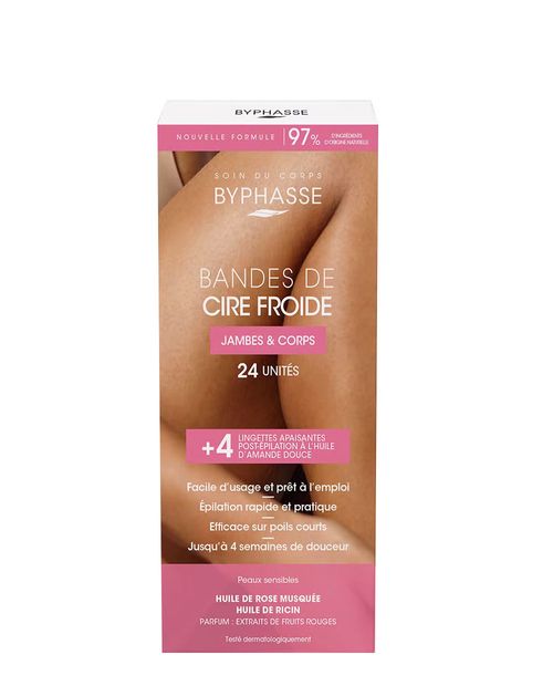 Bandas Depilatorias de Cera Fría Piernas y Cuerpo