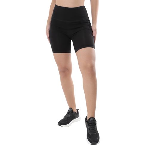 Short deportivo RBX negro sólido para mujer