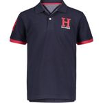 Camisa-polo-bicolor-con-estampado-para-niño-104754684