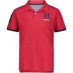 Camisa-polo-bicolor-con-estampado-para-niño-104754688