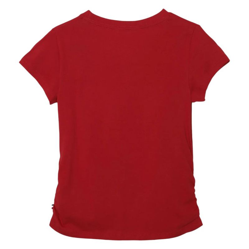 Blusa-roja-con-estampado-para-niña-104720812