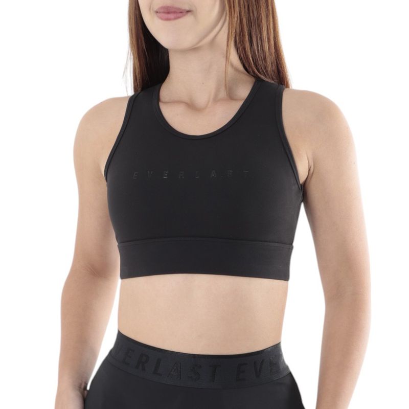 104761980-Top-deportivo-Everlast-negro-solido-para-mujer