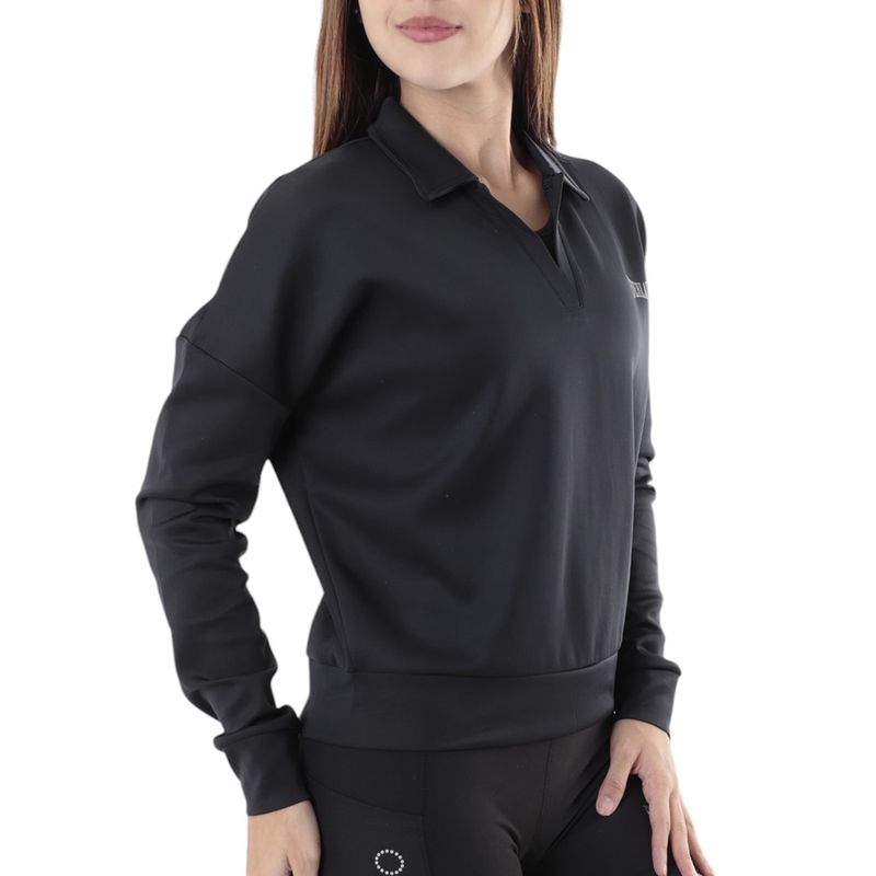 104762109-Camiseta-deportiva-Everlast-manga-larga-negra-solida-para-mujer