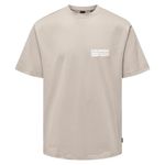 104801145-Camiseta-Only---Sons-beige-estampado--equinox--para-hombre