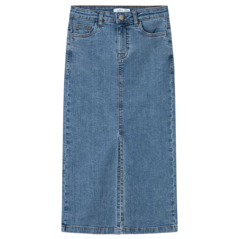 104799390-Falda-azul-solido-para-niña