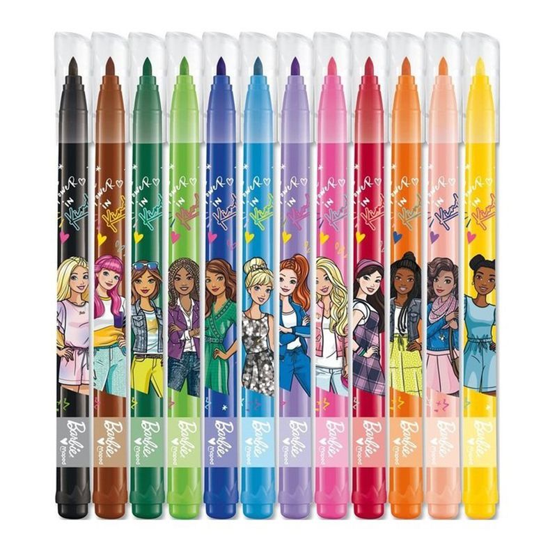 104791326-Caja-de-rotuladores-Maped-Barbie-de-12-unidades