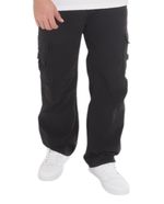 104760610-Pantalon-cargo-Orange-negro-solido-para-hombre