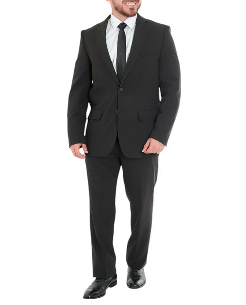 Traje classic fit Oscar de la Renta negro sólido para hombre