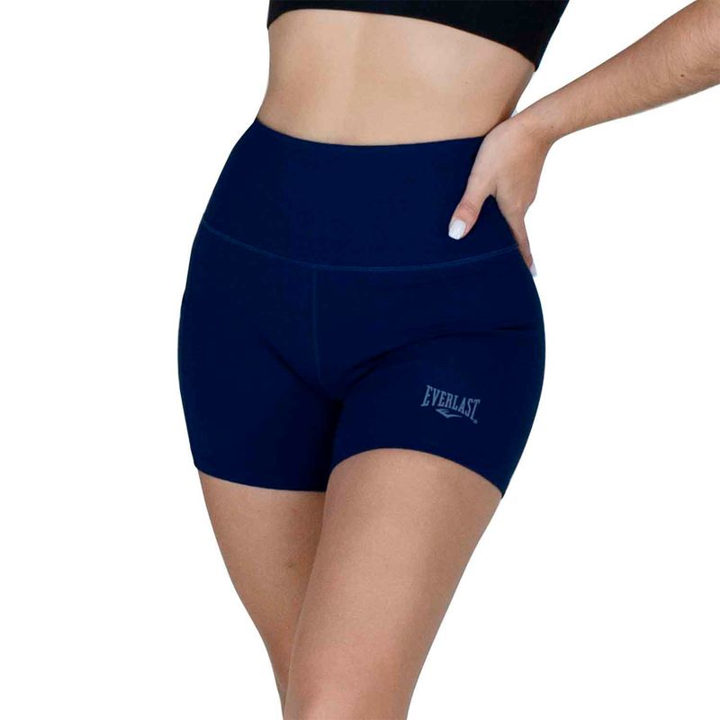 104651267-Short-deportivo-Everlast-azul-solido-para-mujer