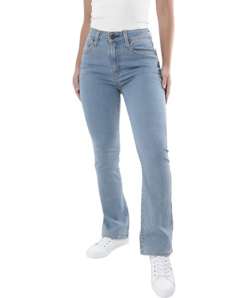 Jeans Levi's 725 bootcut de azul de cintura alta para mujer