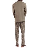 104734444-Conjunto-de-pijama-Admas-beige-estampada-Snoopy-scouts-para-hombre