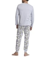 104734453-Conjunto-de-pijama-Admas-gris-estampada-Snoopy-para-hombre