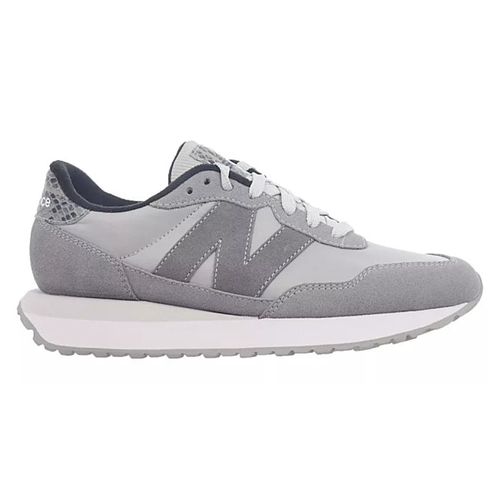Zapato deportivo casual New Balance 237 gris para mujer