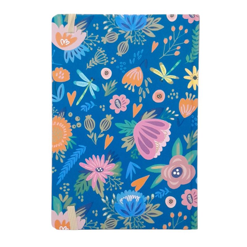 104745727-Libreta-de-apuntes-estampado-floral-80-paginas