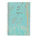 104745740-Libreta-de-apuntes-menta-floral-80-paginas